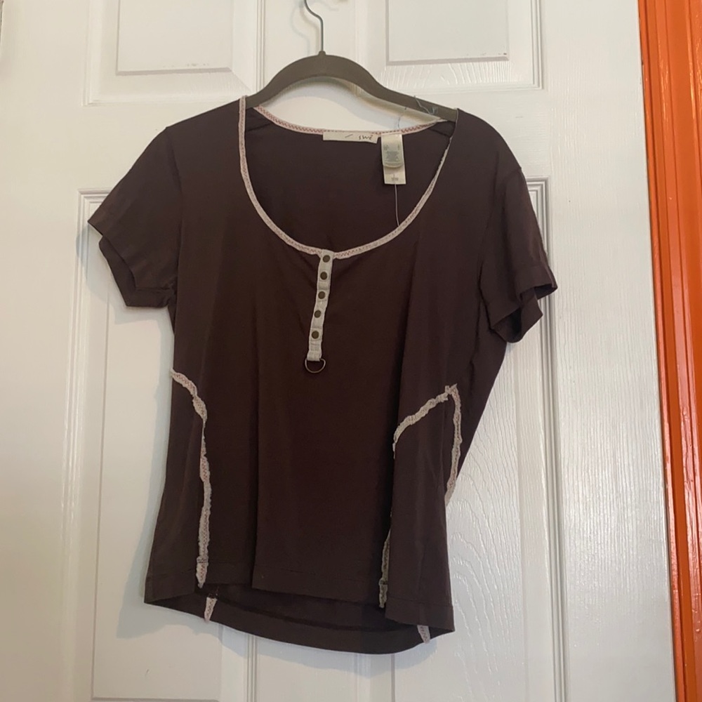 Brown Vintage tee